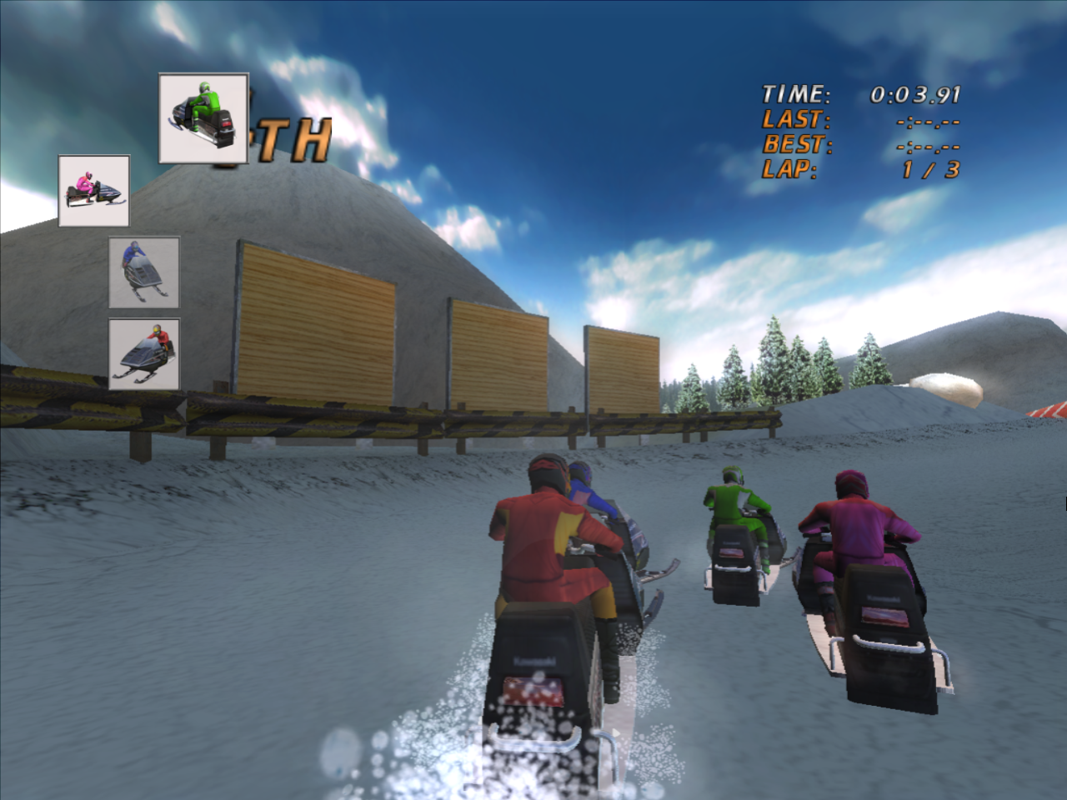 Kawasaki Snowmobiles screenshot 3 for Wii